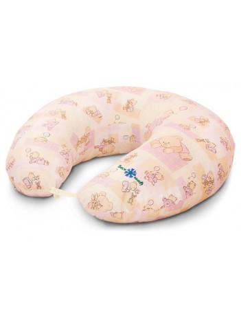 Подушка для кормления основного размера «Розовые мишки»